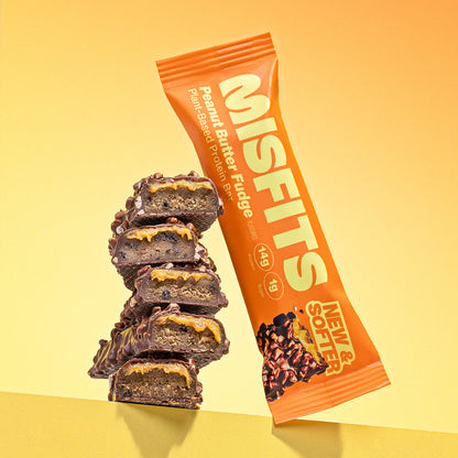 Misfits Peanut Butter Fudge Protein Bar