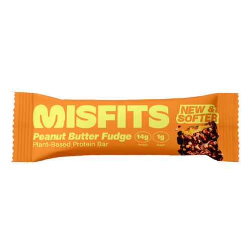 Misfits Peanut Butter Fudge Protein Bar