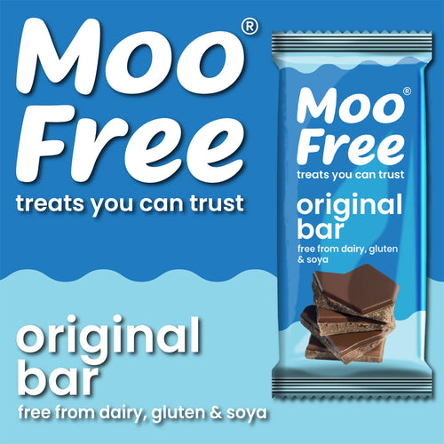 Moo Free Dairy Free & Vegan Original Chocolate Bar