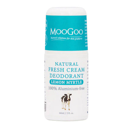 MooGoo Natural Fresh Cream Deodorant - Lemon Myrtle