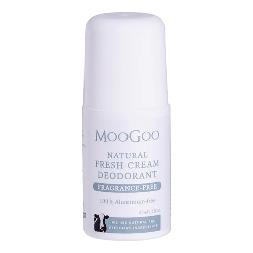 MooGoo Fresh Cream Deodorant - Sensitive & Fragrance-Free