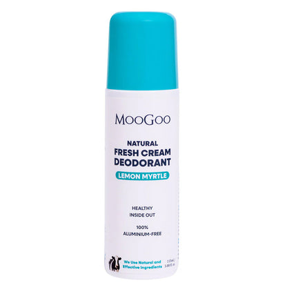 MooGoo Natural Fresh Cream Deodorant - Lemon Myrtle