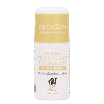 MooGoo Fresh Cream Deodorant - Oats &amp; Honey