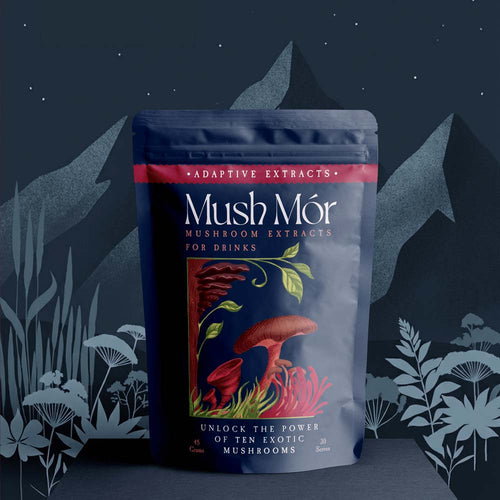 Mush Mór adaptive mushroom extracts for drinks