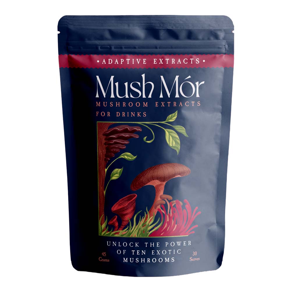 A Mush Mór Mushroom Adaptive Extracts for Drinks