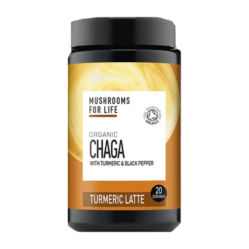 Mushrooms For Life Organic Chaga Turmeric Latte