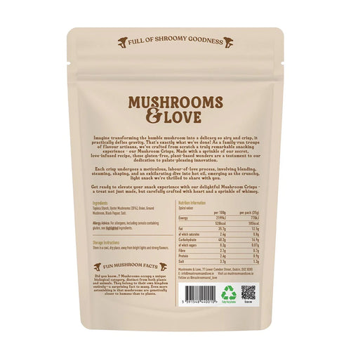 Mushrooms &amp; Love Shroom Mushroom Crisps