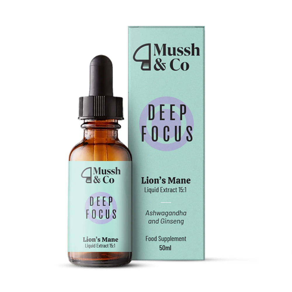 Mussh &amp; Co Lion’s Mane Deep Focus Drops