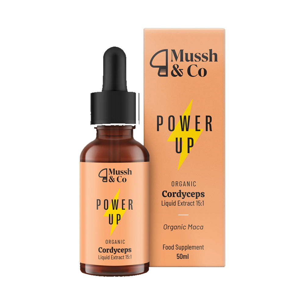 Mussh &amp; Co Power Up Organic Cordyceps Drops