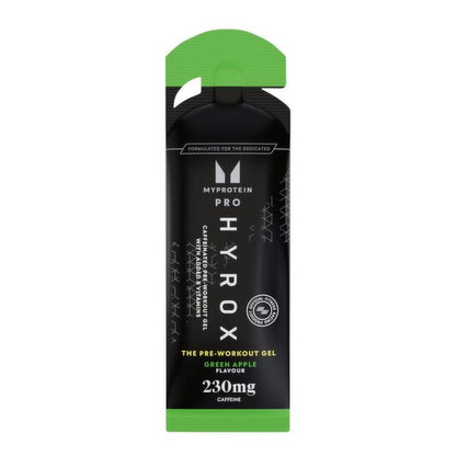 My Protein Pro Hyrox Pre-Workout Gel in Green Apple