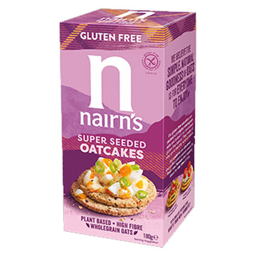 Nairns Gluten Free Super Seeded Oatcakes