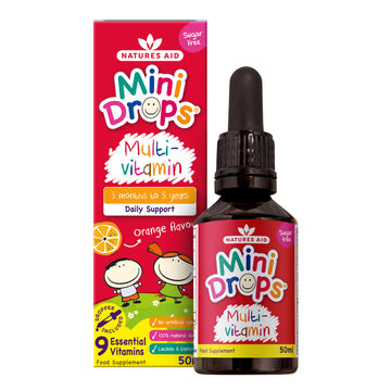 Natures Aid Multivitamin Drops for Infants &amp; Children