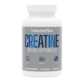 NaturesPlus Creatine supplement bottle on a white background