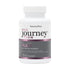 A white plastic bottle of NaturesPlus Her Journey Teen Once Daily Multi-vitamin  supplement.