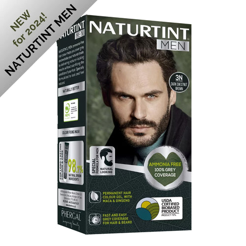 Naturtint Men Permanent Hair Colour Gel 3N Dark Chestnut Brown