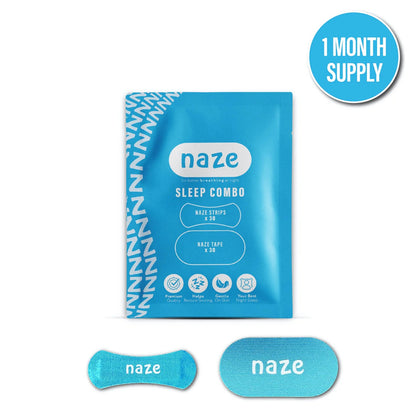 naze sleep combo package with two strips on a white background