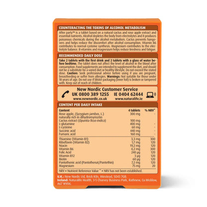 Supplement label with detailed information on ingredients and dosing on a white background