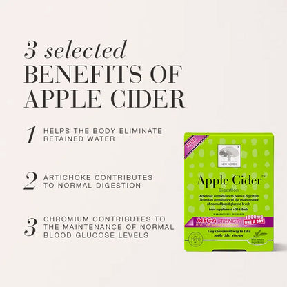 New Nordic Apple Cider Mega Strength 1000mg