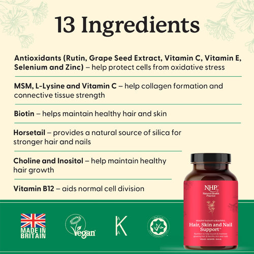 NHP Hair, Skin & Nail Support