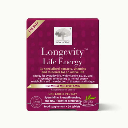 New Nordic Longevity Life Energy Multivitamin