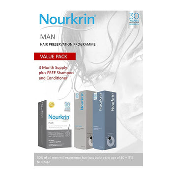 Nourkrin Men Hair Preservation Kit - 3 Month Supply