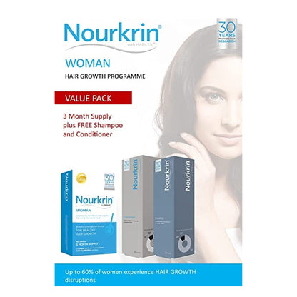 Nourkrin Woman Hair Growth Programme Kit - 3 Month Supply