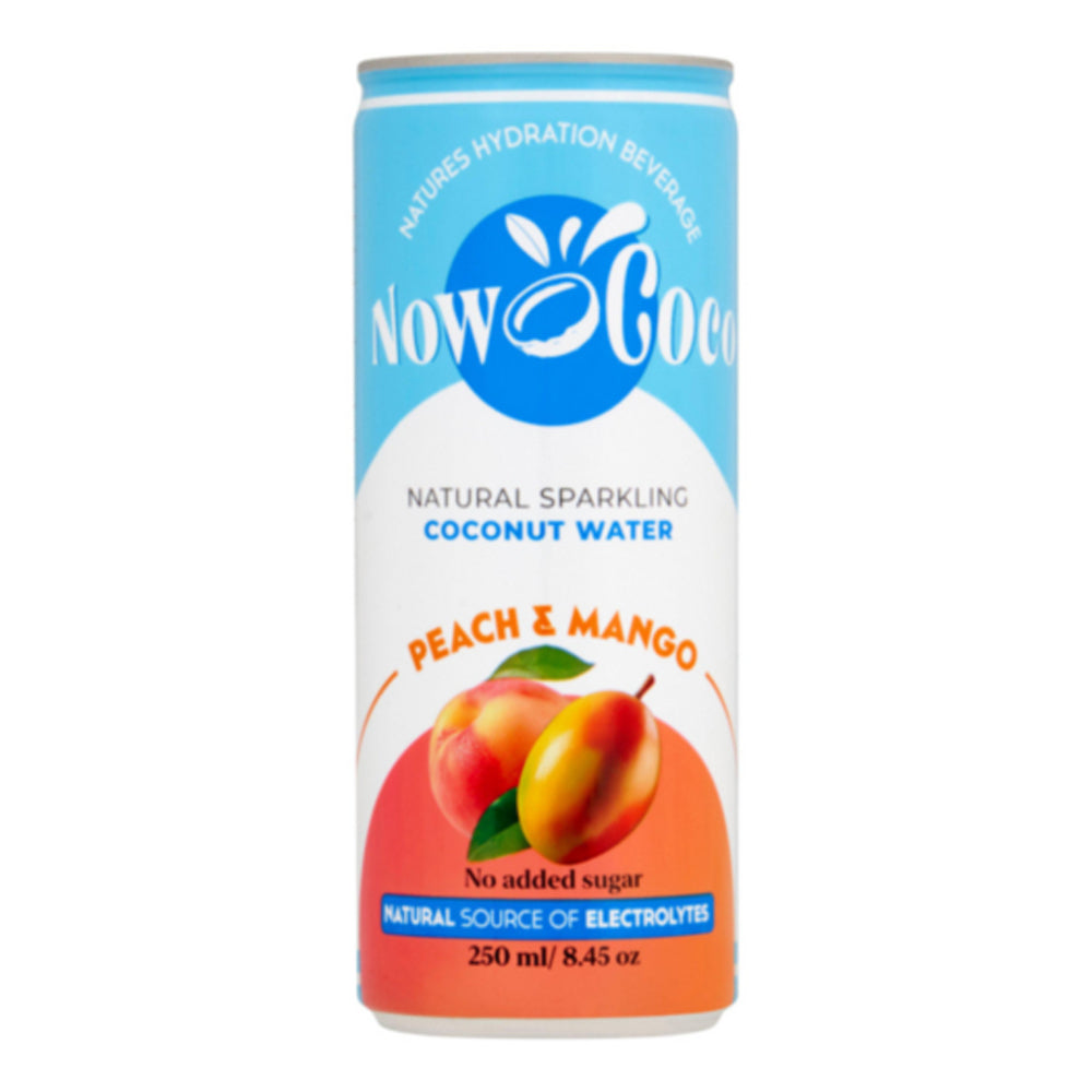 Now. Coco Raspberry Now Coco Peach and Mango Coconut Water | Evergreen