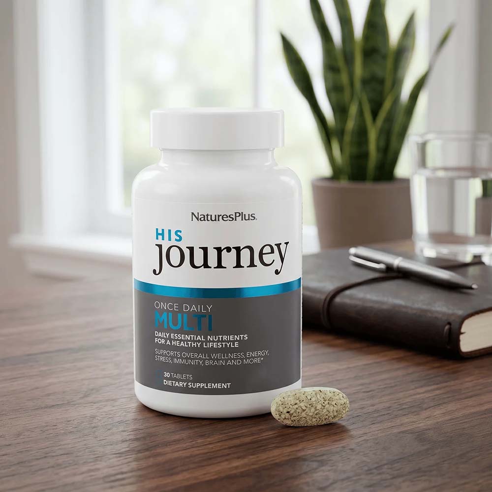 NaturesPlus His Journey 45+ Once Daily Multi tablet