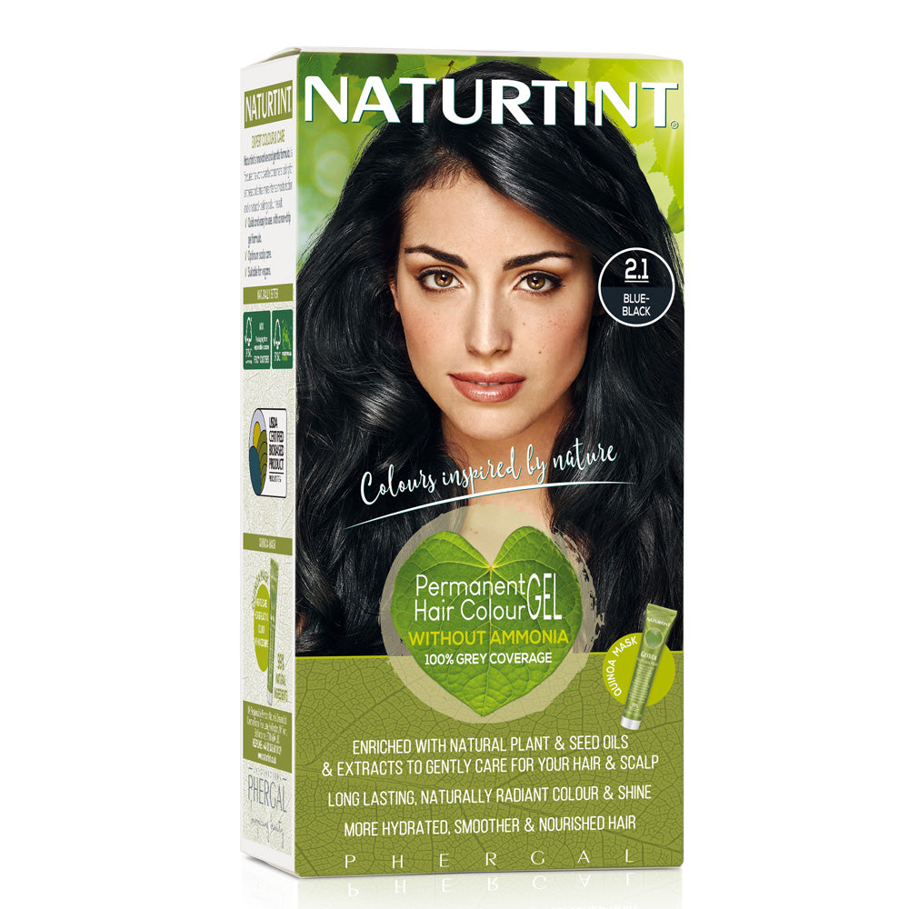 Naturtint Permanent Hair Colour Gel - 2.1 Blue Black