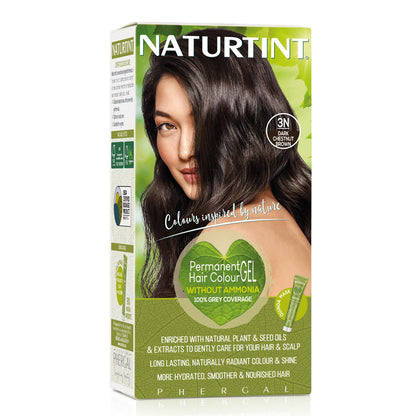 Naturtint Permanent Hair Colour Gel - 3N Dark Chestnut Brown