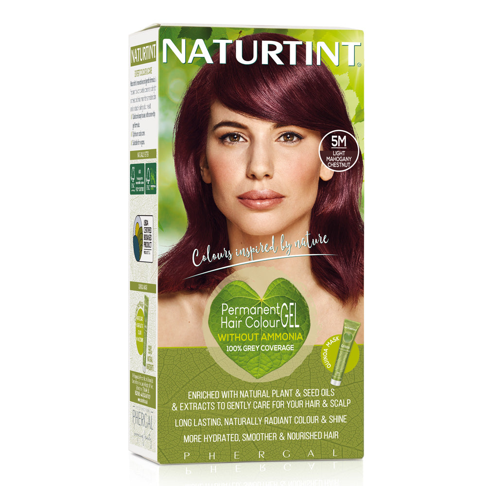 Naturtint Permanent Hair Colour Gel - 5M Light Mahogany Chestnut