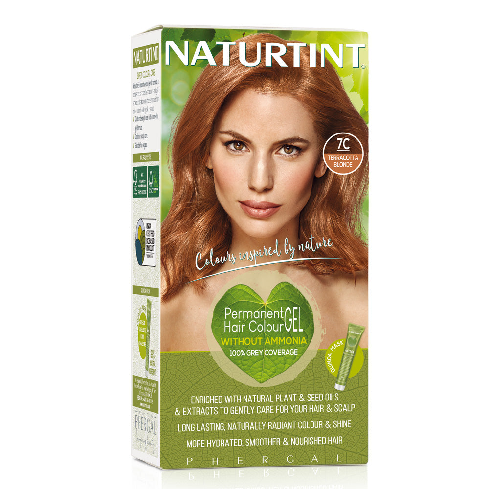 Naturtint Permanent Hair Colour Gel - 7C Terracotta Blonde