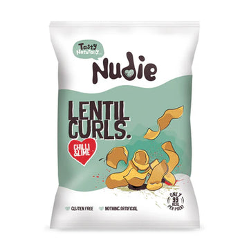 Nudie Snacks Lentil Chilli &amp; Lime Curls