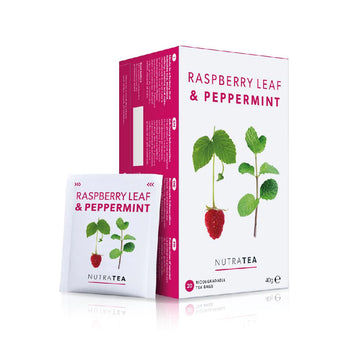 Nutra Raspberry + Peppermint Tea - 20 Tea Bags