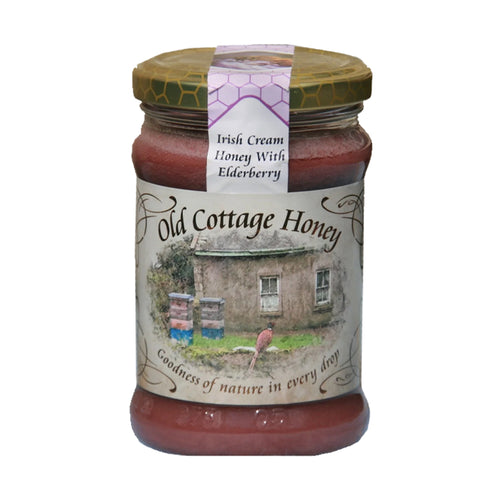Old Cottage Honey Irish Cream Honey with Elderberry