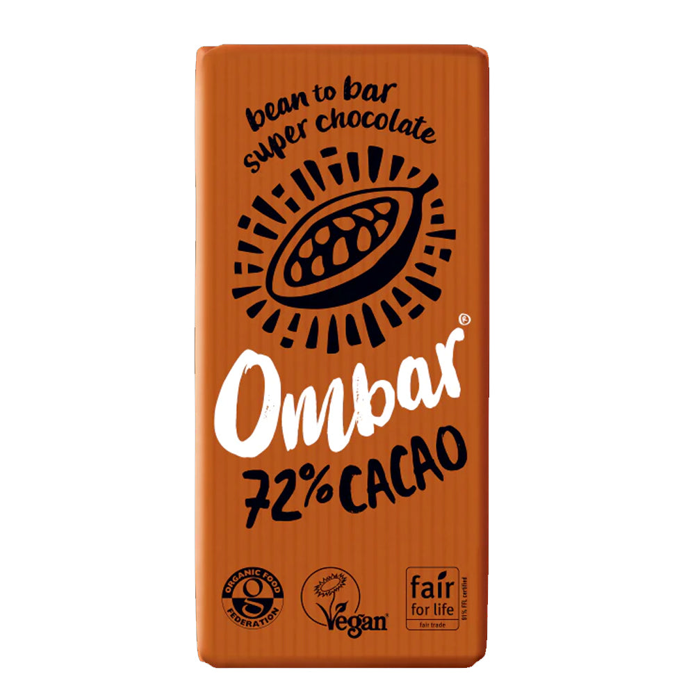 Ombar 72% Cacao Chocolate