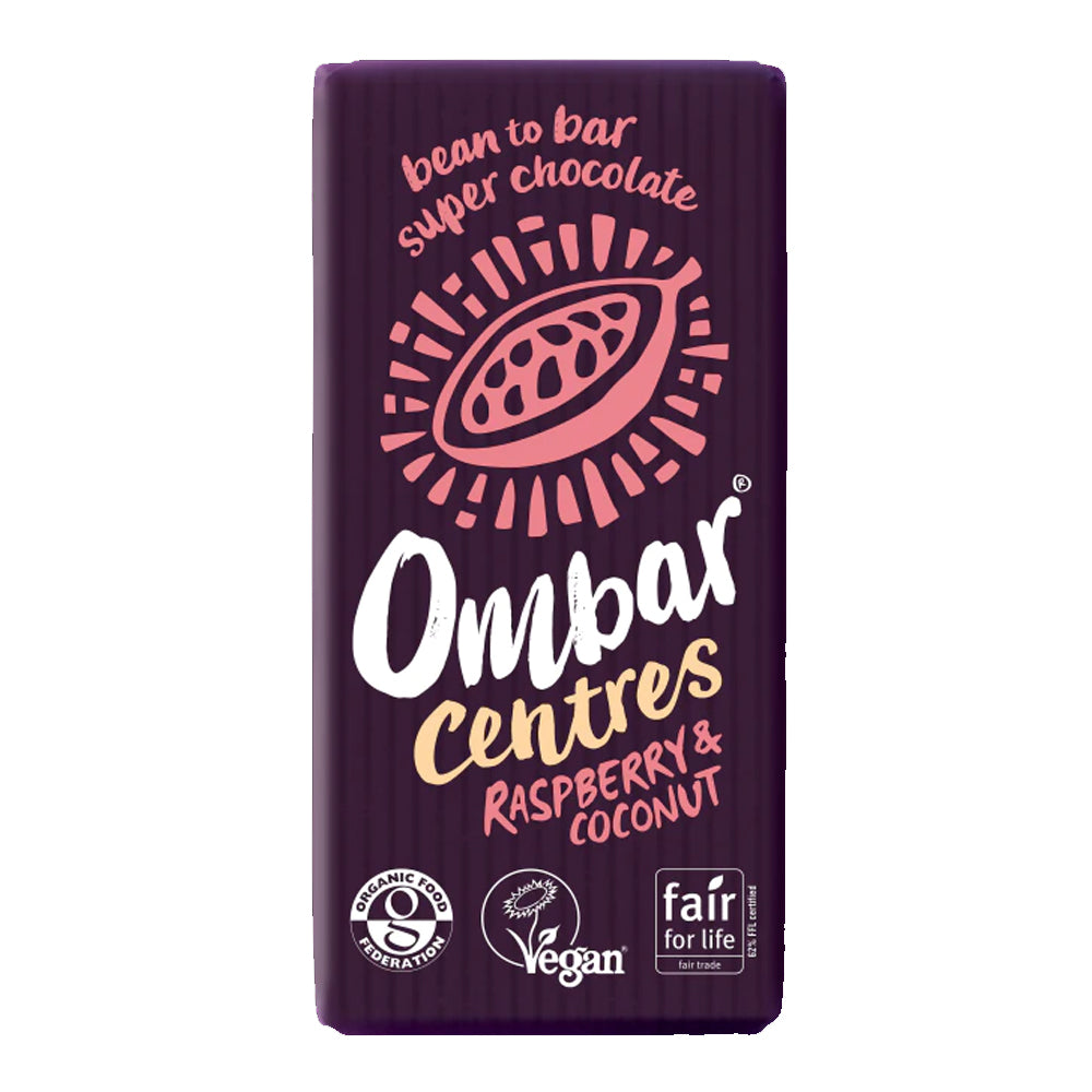 Ombar Centres - Raspberry and Coconut