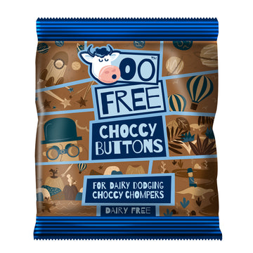 bag of Moo Free Choccy Buttons Original