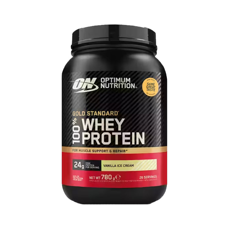 Optimum Nutrition Gold Standard 100% Whey Protein Powder - Vanilla Ice
