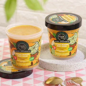 Organic Shop Body Desserts Mango Sugar Sorbet Renewal Body Scrub