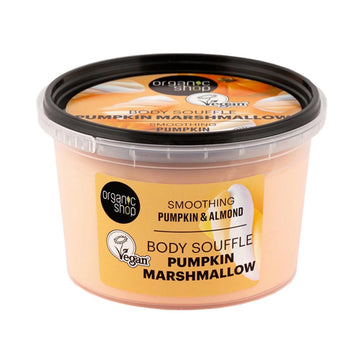 tub of Organic Shop Pumpkin Marshmallow Smoothing Body Souffle