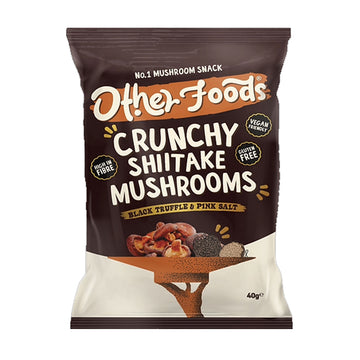 Other Foods Crunchy Shiitake Mushroom Chips Truffle Flavour