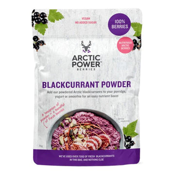 pouch of Arctic Power Berries Blackcurrant Powder