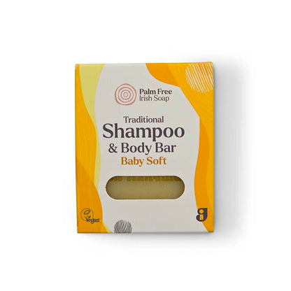 Palm Free Irish Soap Shampoo &amp; Body Bar - Baby Soft