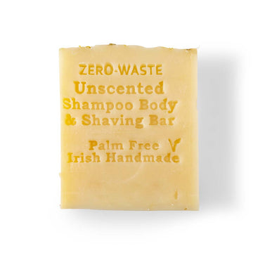 Palm Free Irish Soap Unscented Shampoo Bar