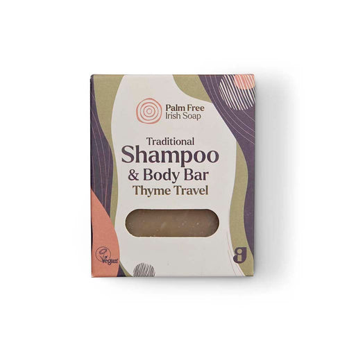 Palm Free Irish Soap Shampoo & Body Bar - Thyme Travel