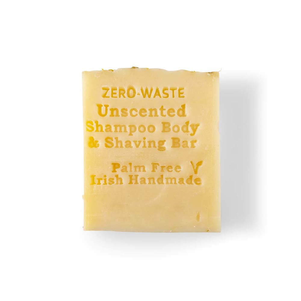 Palm Free Irish Soap Shampoo &amp; Body Bar - Unscented - texture