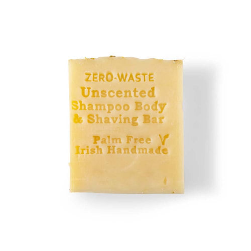 Palm Free Irish Soap Shampoo & Body Bar - Unscented - texture