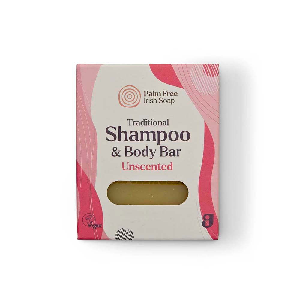 Palm Free Irish Soap Shampoo &amp; Body Bar - Unscented