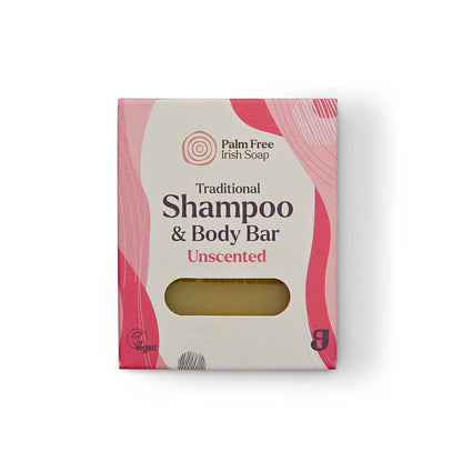 Palm Free Irish Soap Shampoo &amp; Body Bar - Unscented